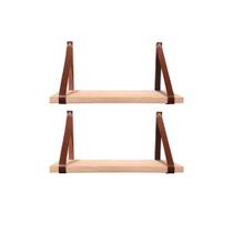 Kit 2 Prateleiras Madeira Pinus 60X15cm com Alça Caramelo Decorativas para Casa Quarto Sala Kit 2 Prateleiras Madeira Pinus 60X15cm com Alça Caramelo Decorativas para Casa Quarto Sala