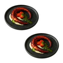 Kit 2 Prato Raso Pedra Sabão Rústico Comida Mineira Saudável