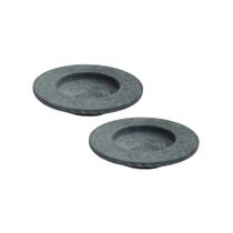 Kit 2 Prato Risoto e Massa Chapéu Invertido Pedra Sabão 22cm