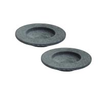 Kit 2 Prato Risoto E Massa Chapéu Invertido Pedra Sabão 22Cm Kit 2 Prato Risoto E Massa Chapéu Invertido Pedra Sabão 22Cm