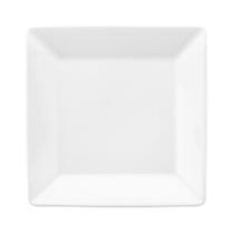 Kit 2 Pratos de Sobremesa Quartier White Oxford Porcelana 20cm