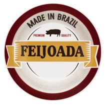 Kit 2 Pratos Fundos Feijoada Premium Made In Brazil Oxford
