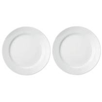 Kit 2 Pratos Raso Resistente Restaurante Hotel Buffet 26cm