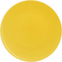 Kit 2 Pratos Rasos Unni Yellow Oxford Cerâmica 26cm