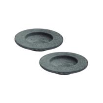 Kit 2 Pratos Risoto Massa Chapéu Invertido Pedra Sabão 26Cm Kit 2 Pratos Risoto Massa Chapéu Invertido Pedra Sabão 26Cm