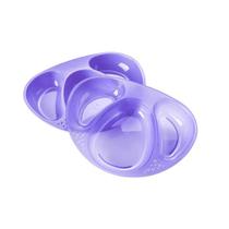Kit 2 Pratos Tommee Tippee Com Divisória Lilas Kit 2 Pratos Tommee Tippee Com Divisória Lilas