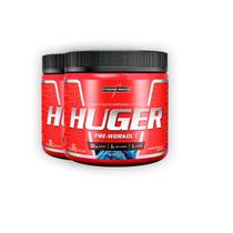 Kit 2 Pré Treino Huger Integral Medica Blue Razz 320g Kit 2 Pré Treino Huger Integral Medica Blue Razz 320g