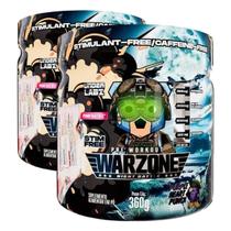 Kit 2 Pré-Treino Noturno Warzone Night Battle UnderLabz 360g Kit 2 Pré-Treino Noturno Warzone Night Battle UnderLabz 360g