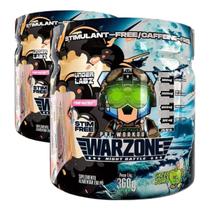 Kit 2 Pré-Treino Noturno Warzone Night Battle UnderLabz 360g Kit 2 Pré-Treino Noturno Warzone Night Battle UnderLabz 360g