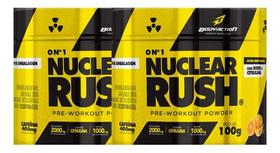 Kit 2 Pre Treino Nuclear Rush 100g Bodyaction
