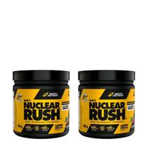 Kit 2 - Pré Treino Nuclear Rush Guarana com Açaí Workout Powder - 100g Body Action