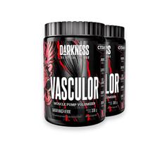Kit 2 Pré Treino Vasculor Powder Darkness Maça Verde 300g