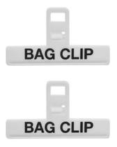Kit 2 Pregadores Clipes Embalagens Fechar Saco Pão Bag Clip - CASA MIX