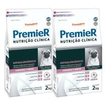 Kit 2 PremieR Nutrição Clínica Hipoalergênico Cordeiro 2Kg Kit 2 PremieR Nutrição Clínica Hipoalergênico Cordeiro 2Kg
