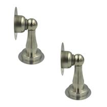 Kit 2 prendedor de porta magnetico adesivo inox escovado Kit 2 prendedor de porta magnetico adesivo inox escovado