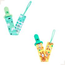 Kit 2 Prendedores De Chupeta Pietra Baby