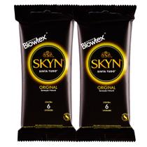 Kit 2 Preservativo Blowtex Skyn 6 Unidades Kit 2 Preservativo Blowtex Skyn 6 Unidades