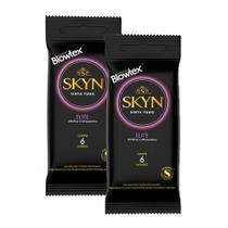 Kit 2 Preservativo Blowtex Skyn Elite 6 Unidades