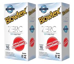 Kit 2 Preservativo Blowtex Zero C/16 Un