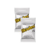 Kit 2 Preservativo Blowtex Zero Mais Fino 3 Unidades
