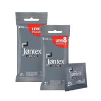 Kit 2 Preservativo Jontex Lubrificado Leve 8 Pague 7 Unidades Kit 2 Preservativo Jontex Lubrificado Leve 8 Pague 7 Unidades