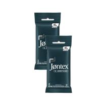 Kit 2 Preservativo Jontex XL Lubrificado 6 Unidades