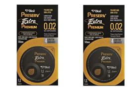 Kit 2 Preservativo Preserv Extra Premium 4 Unidades - Blau