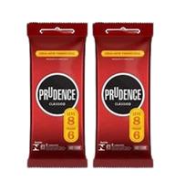 Kit 2 Preservativo Prudence Clássico LV8/PG6