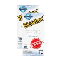 Kit 2 Preservativos Blowtex Zero 16 unidades