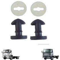 Kit 2 Presilha 2 Arruela Tampa Caixa Fusível Ford Cargo Kit 2 Presilha 2 Arruela Tampa Caixa Fusível Ford Cargo