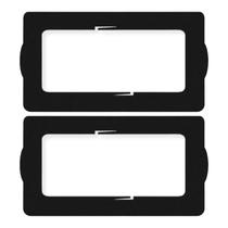 Kit 2 Presilha Mola Plana De Aço Fixa Visor Mascara De Solda 103