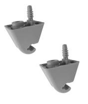 Kit 2 Presilha Suporte Quebra Sol Corsa Novo Hatch 2002/2012 Kit 2 Presilha Suporte Quebra Sol Corsa Novo Hatch 2002/2012