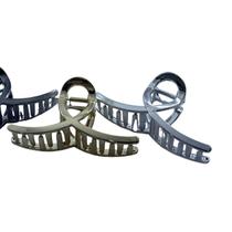 Kit 2 Presilhas Grande Prendedor de Cabelo Metalizado Tubarão C2602 Kit 2 Presilhas Grande Prendedor de Cabelo Metalizado Tubarão C2602