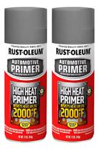 Kit 2 Primer Alta Temperatura 1093c Cinza - Rust Oleum Kit 2 Primer Alta Temperatura 1093c Cinza - Rust Oleum