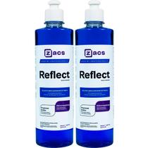 KIT 2 Produtos para Pneu Pretinho Selante Protetor Brilho Reflect 500ml Zacs