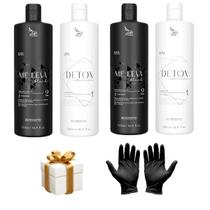 Kit 2 Progressiva Black e Shampoo Detox 500ml