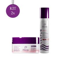 Kit 2 Progressiva Keratin D Ventus D2 1l + 2 Máscara Essentialis Reconstrução 250g Kit 2 Progressiva Keratin D Ventus D2 1l + 2 Máscara Essentialis Reconstrução 250g