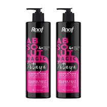 Kit 2 Progressiva Pitaya Poder AntiFrizz Absolut Magic Raaf Cosmetics 1L