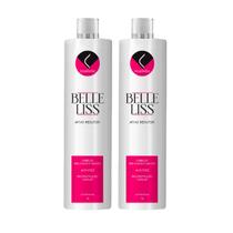 Kit 2 Progressiva Selagem Capilar Belle Liss Imabelle 1 L
