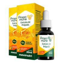 Kit 2 Propomune Extrato de Própolis Maxinutri 30ml Kit 2 Propomune Extrato de Própolis Maxinutri 30ml