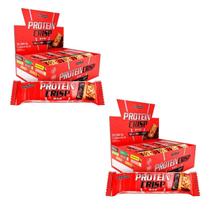 Kit 2 Protein Crisp Bar - 12 Unidades 45g Peanut Butter - IntegralMédica Kit 2 Protein Crisp Bar - 12 Unidades 45g Peanut Butter - IntegralMédica