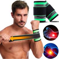 Kit 2 Protetor de Punho Pulso Munhequeira Compressão Ajustavel Dor Tendinite Academia Kit 2 Protetor de Punho Pulso Munhequeira Compressão Ajustavel Dor Tendinite Academia