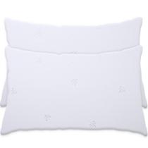 Kit 2 Protetor Impermeável de Travesseiro 100% Silencioso de Malha Premium 50x70cm - BF Colchões Kit 2 Protetor Impermeável de Travesseiro 100% Silencioso de Malha Premium 50x70cm - BF Colchões