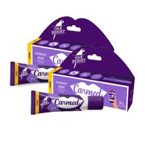 Kit 2 Protetor Labial Carmed OAK BERRY Efeito Gloss Açaí com Cor 10g