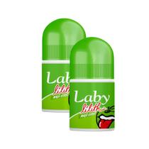 Kit 2 Protetor Labial Laby Lilith FPS 8 Maçã Verde 3,5g Kit 2 Protetor Labial Laby Lilith FPS 8 Maçã Verde 3,5g