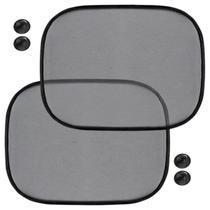 Kit 2 Protetor Para Sol Vidro Lateral Automotivo Dobrável Carro