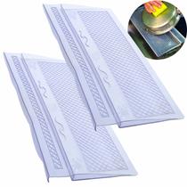 Kit 2 Protetor Pia Mármore Cozinha Panela Tapete Escorredor Grande Kit 2 Protetor Pia Mármore Cozinha Panela Tapete Escorredor Grande