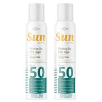 Kit 2 Protetor Solar Aerossol FPS50 150Ml - My Health Kit 2 Protetor Solar Aerossol FPS50 150Ml - My Health
