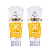 Kit 2 Protetor Solar Corporal Gel Creme FPS30 Australian Gold 200g Kit 2 Protetor Solar Corporal Gel Creme FPS30 Australian Gold 200g