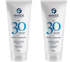 Kit 2 Protetor Solar Dupla Proteção 30 Fps 200g - Anasol